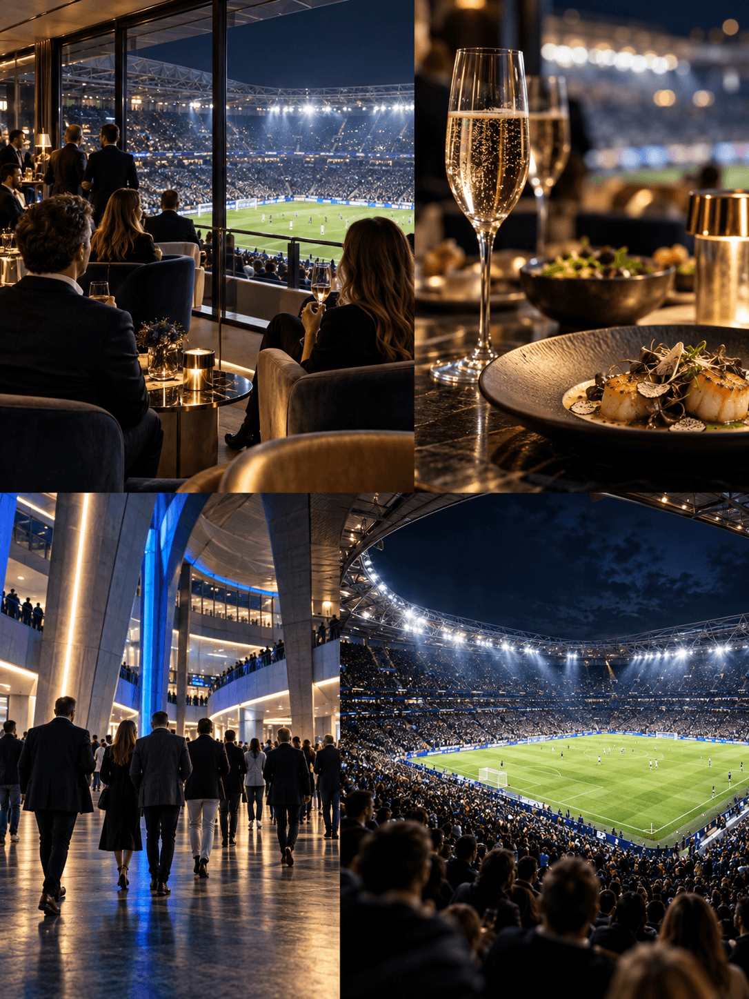 Champions League matchday hospitality